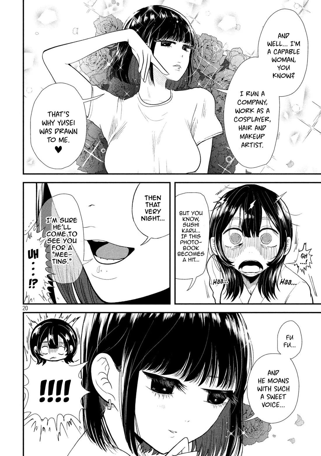Heisei Remnant Soldier Sumire-chan Chapter 42 page 18 - Chapter 42: A Woman Who Gets Swayed