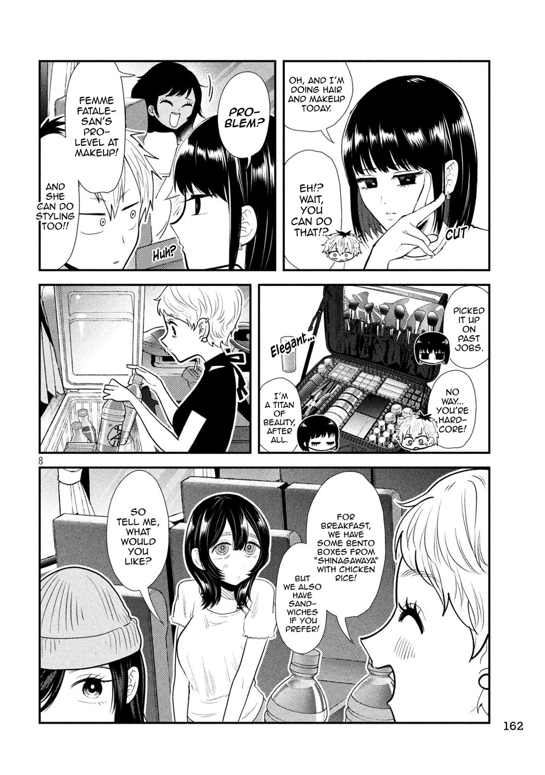 Heisei Remnant Soldier Sumire-chan Chapter 42 page 6 - Chapter 42: A Woman Who Gets Swayed