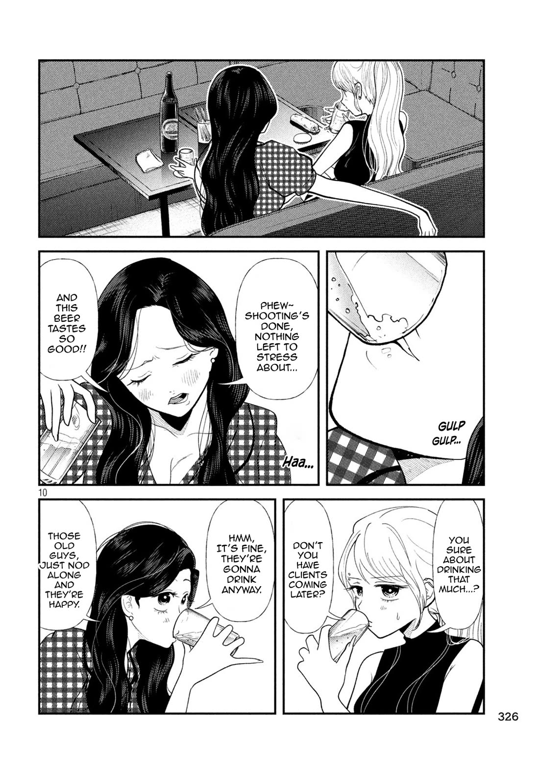 Heisei Remnant Soldier Sumire-chan Chapter 44 page 10 - Chapter 44: A Woman Who Talks About Sex