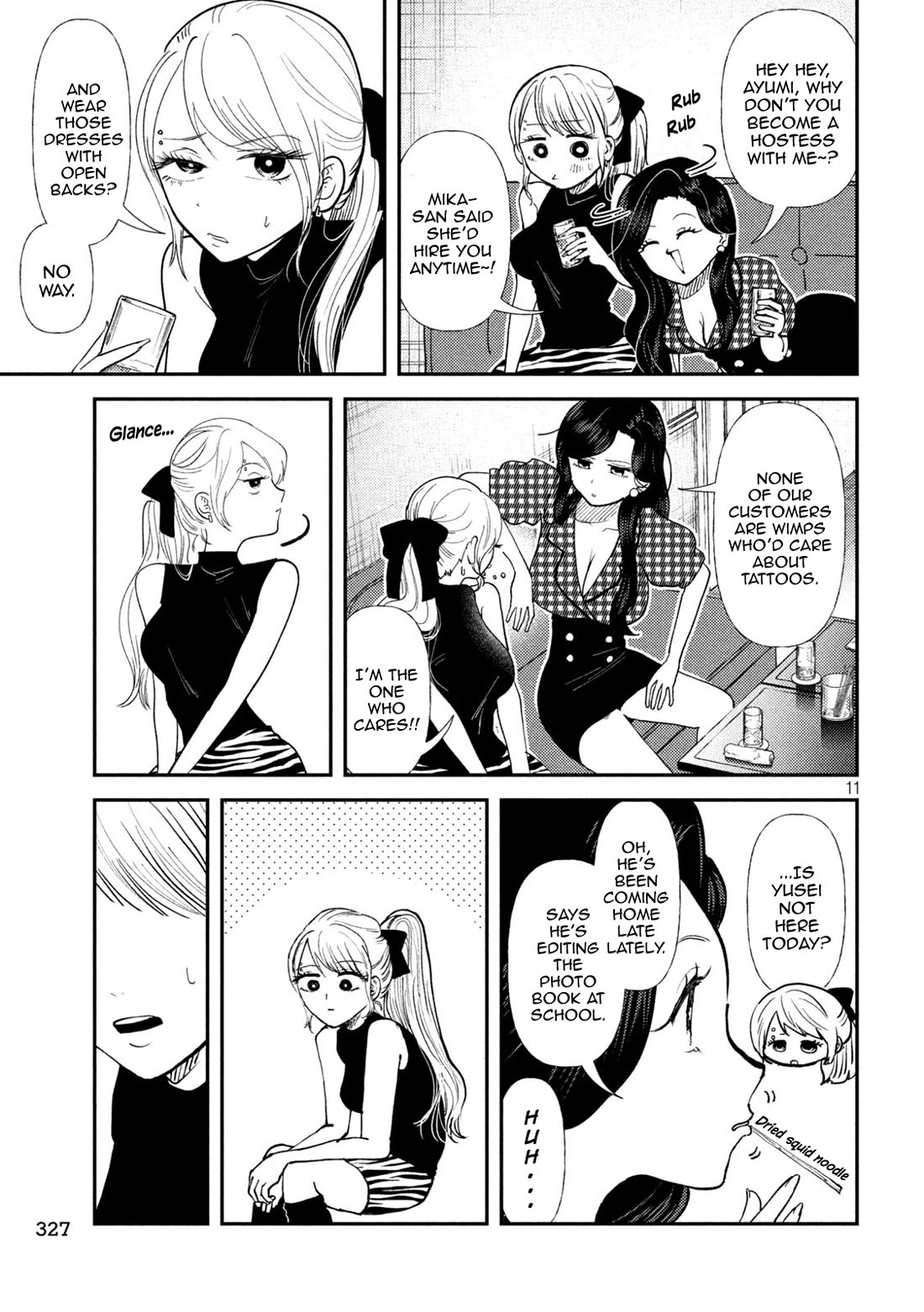 Heisei Remnant Soldier Sumire-chan Chapter 44 page 11 - Chapter 44: A Woman Who Talks About Sex