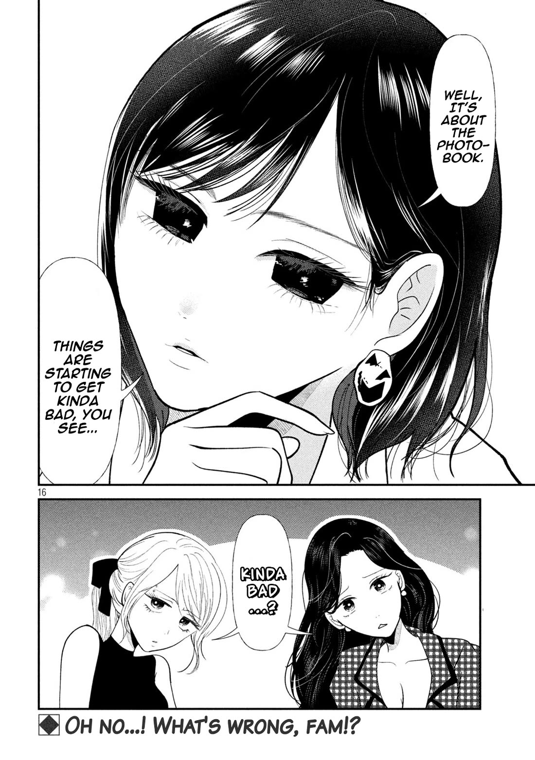 Heisei Remnant Soldier Sumire-chan Chapter 44 page 16 - Chapter 44: A Woman Who Talks About Sex