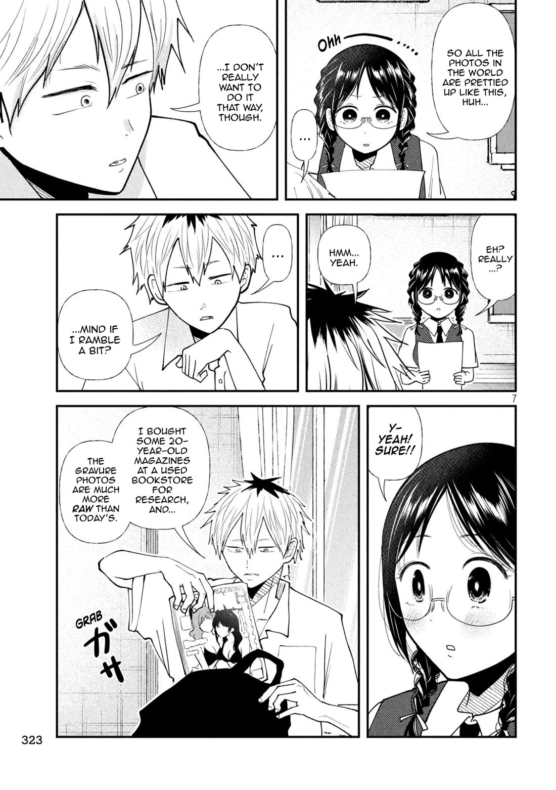 Heisei Remnant Soldier Sumire-chan Chapter 44 page 7 - Chapter 44: A Woman Who Talks About Sex