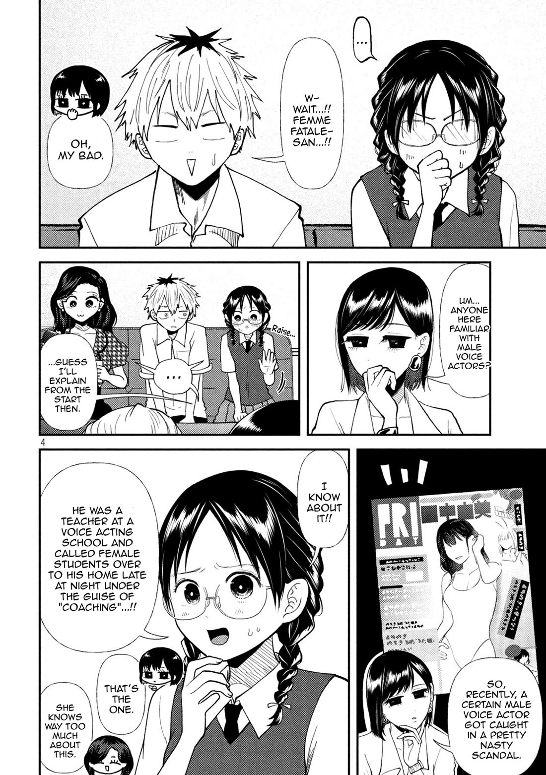 Heisei Remnant Soldier Sumire-chan Chapter 45 page 4 - Chapter 45: A Worried Woman