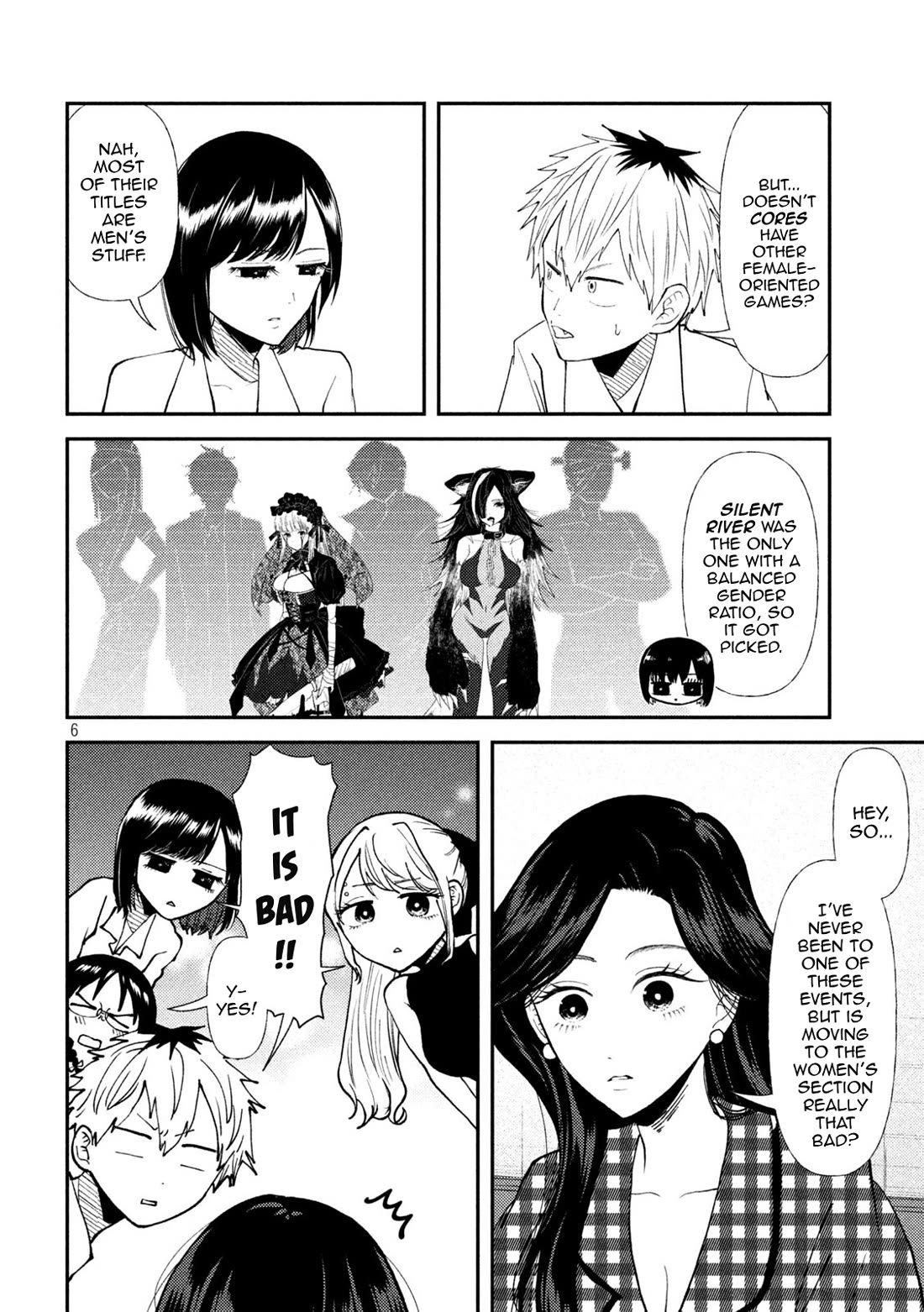 Heisei Remnant Soldier Sumire-chan Chapter 45 page 6 - Chapter 45: A Worried Woman