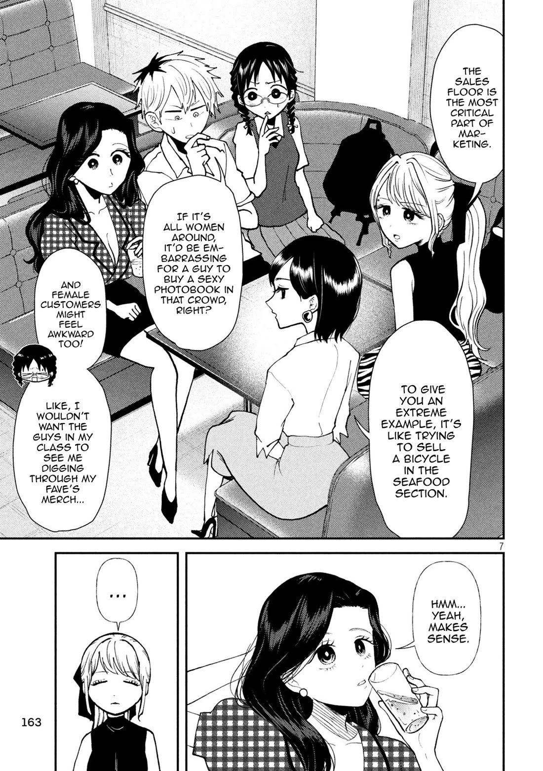 Heisei Remnant Soldier Sumire-chan Chapter 45 page 7 - Chapter 45: A Worried Woman