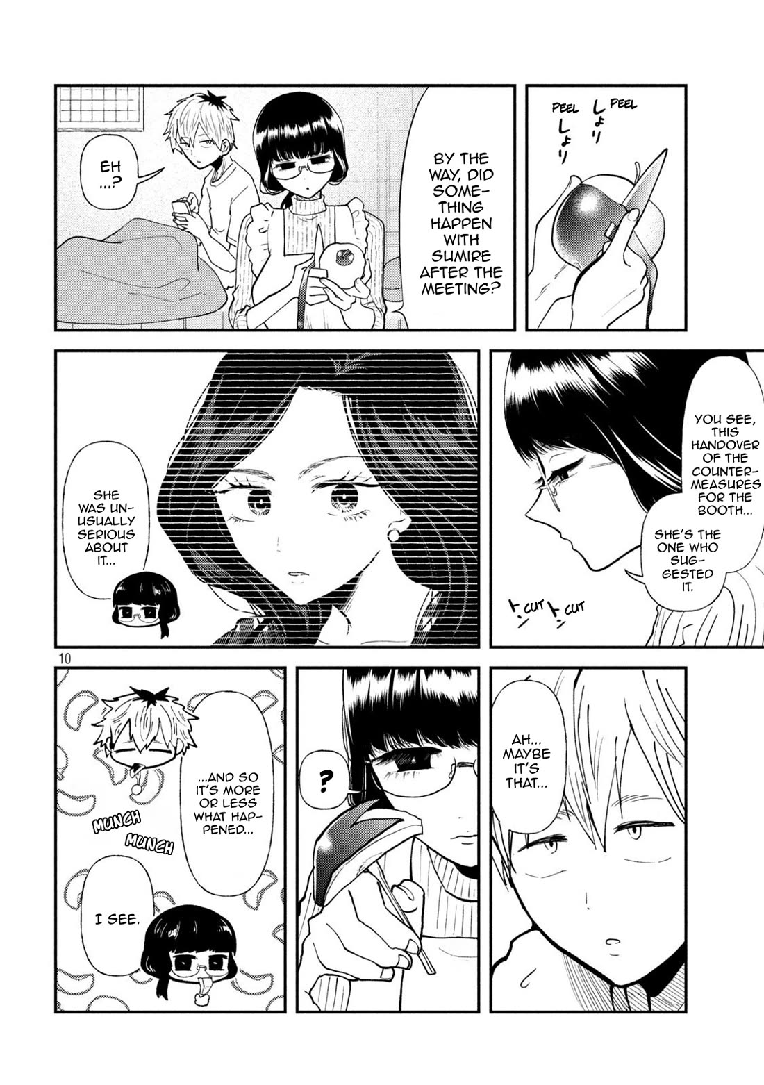 Heisei Remnant Soldier Sumire-chan Chapter 46 page 10 - Chapter 46: A Worried Woman