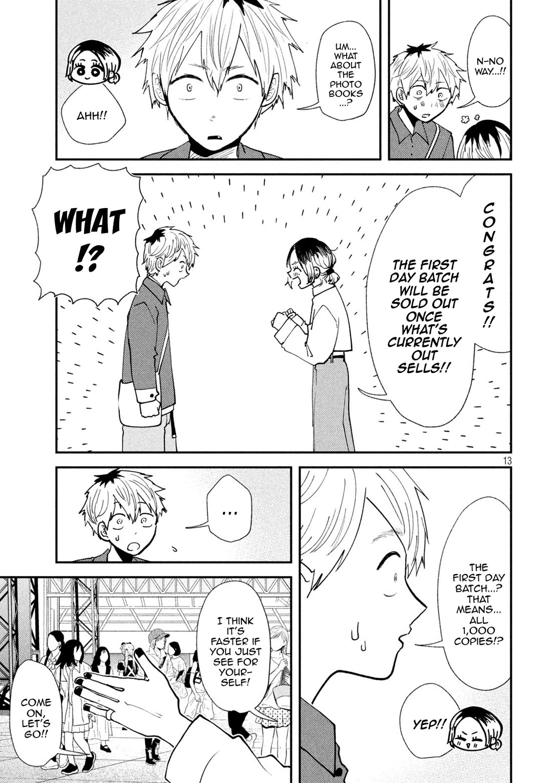 Heisei Remnant Soldier Sumire-chan Chapter 47 page 14 - Chapter 47: Women Gathering Women