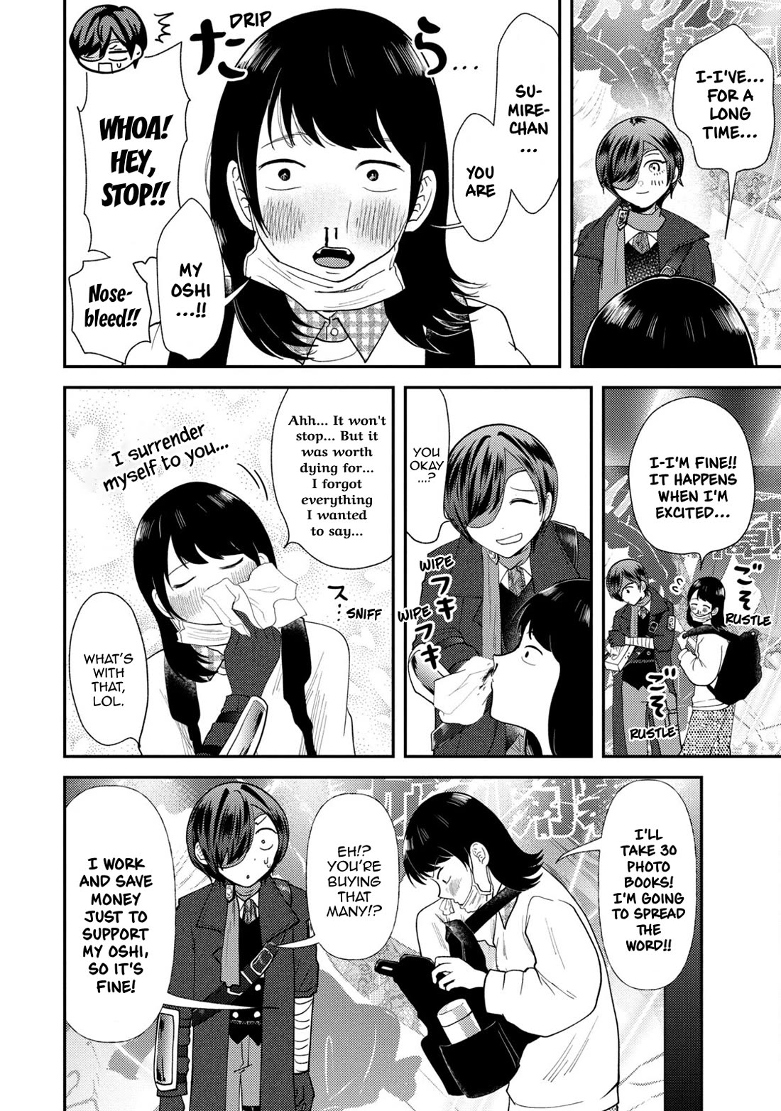 Heisei Remnant Soldier Sumire-chan Chapter 48 page 8 - Chapter 48: The Golden Woman