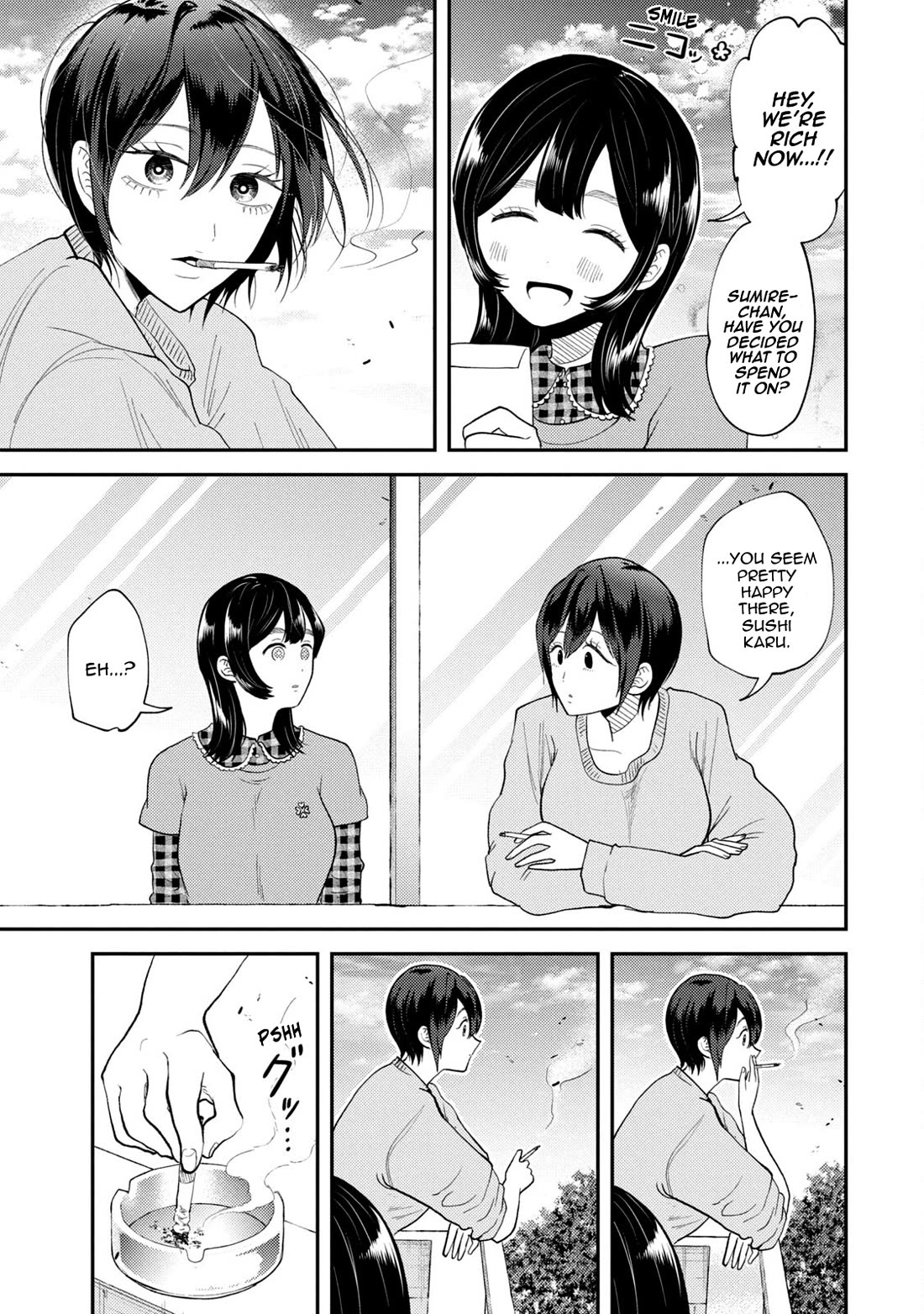 Heisei Remnant Soldier Sumire-chan Chapter 49 page 11 - Chapter 49: The Falling Woman