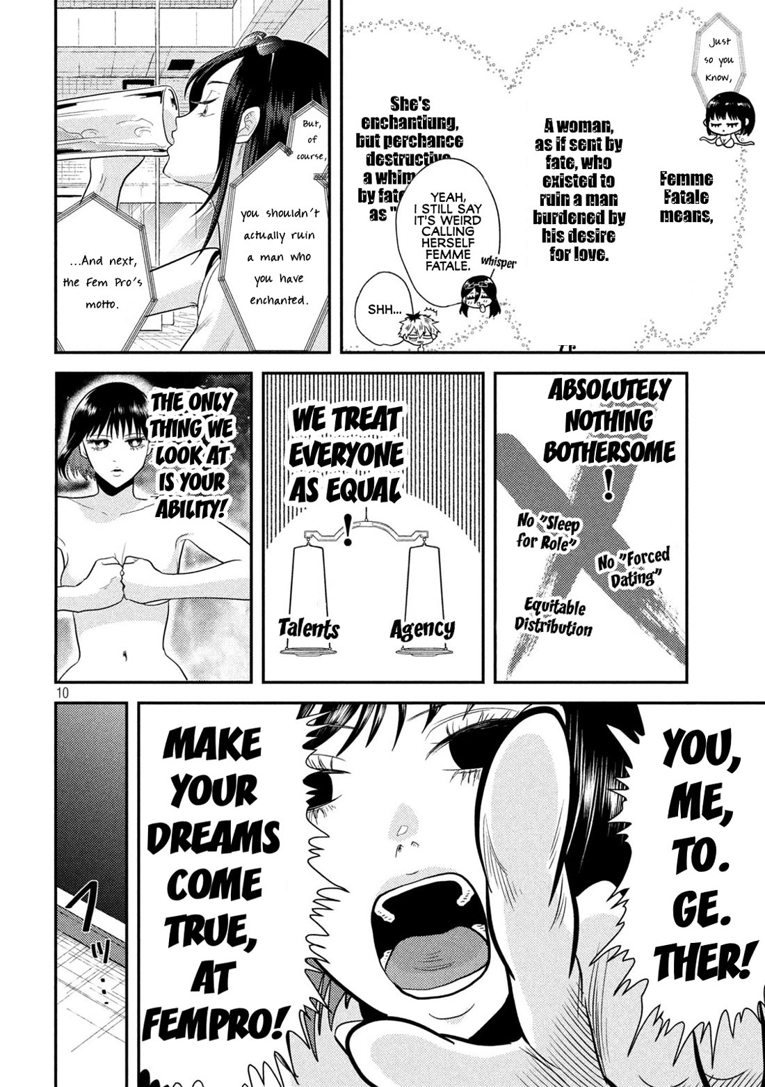 Heisei Remnant Soldier Sumire-chan Chapter 5 page 10 - Chapter 5: A Woman Who Waits, and A Woman Who Comes