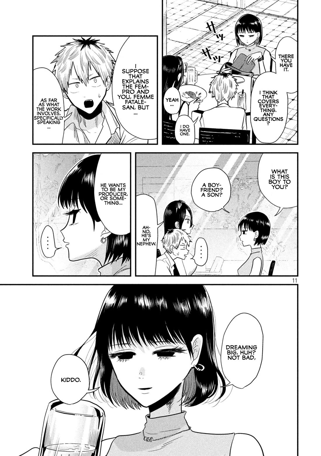 Heisei Remnant Soldier Sumire-chan Chapter 5 page 11 - Chapter 5: A Woman Who Waits, and A Woman Who Comes