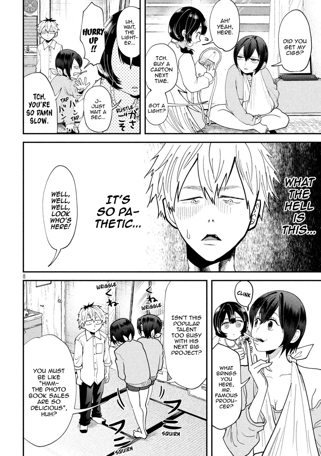 Heisei Remnant Soldier Sumire-chan Chapter 50 page 4 - Chapter 50: A Woman Hitting Setting 6
