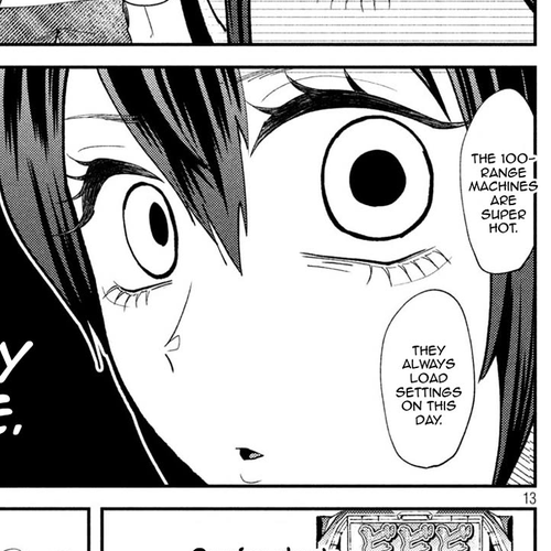 Heisei Remnant Soldier Sumire-chan Chapter 50: A Woman Hitting Setting 6 cover