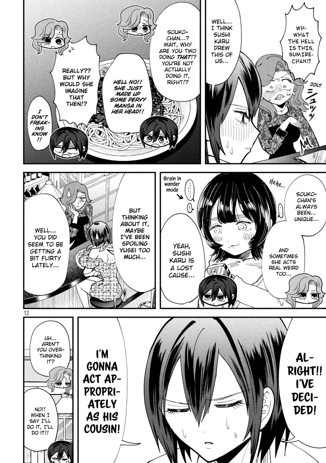 Heisei Remnant Soldier Sumire-chan Chapter 51 page 12 - Chapter 51: A Woman's Resolve