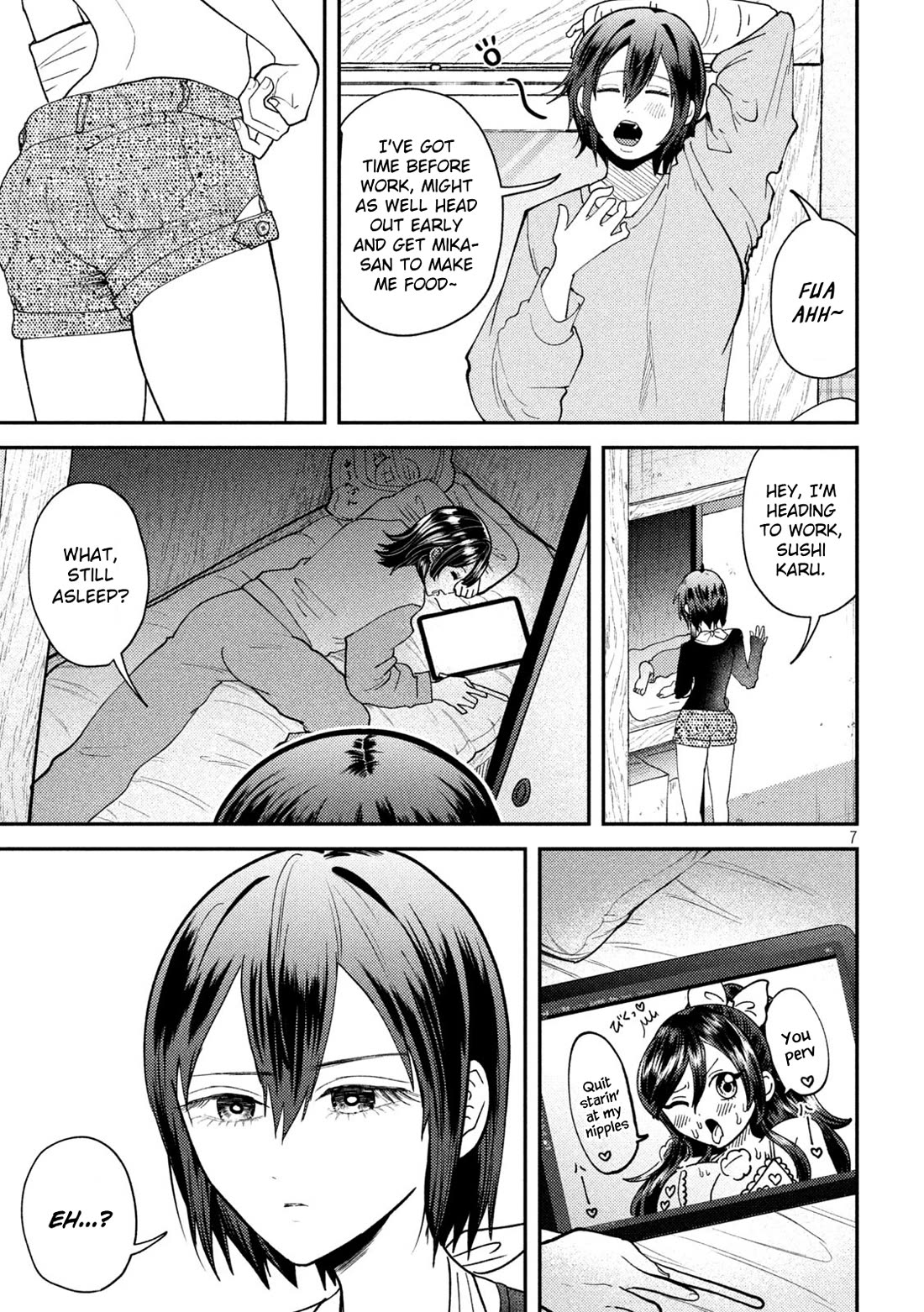 Heisei Remnant Soldier Sumire-chan Chapter 51 page 7 - Chapter 51: A Woman's Resolve