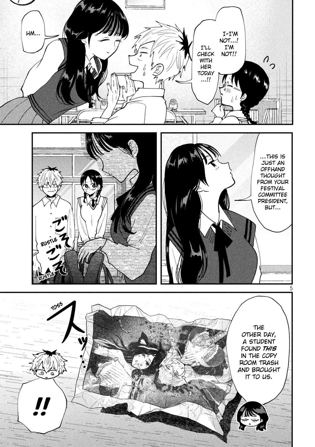 Heisei Remnant Soldier Sumire-chan Chapter 53 page 5 - Chapter 53: A Woman Who'll Appear