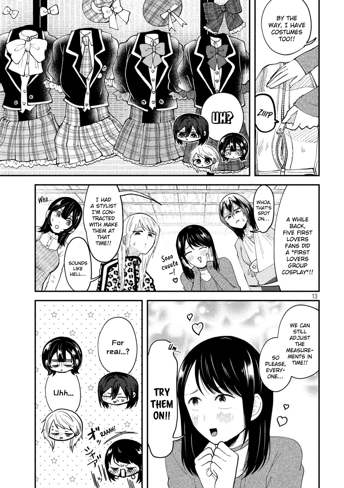 Heisei Remnant Soldier Sumire-chan Chapter 55 page 13 - Chapter 55: The Woman Who Reunites