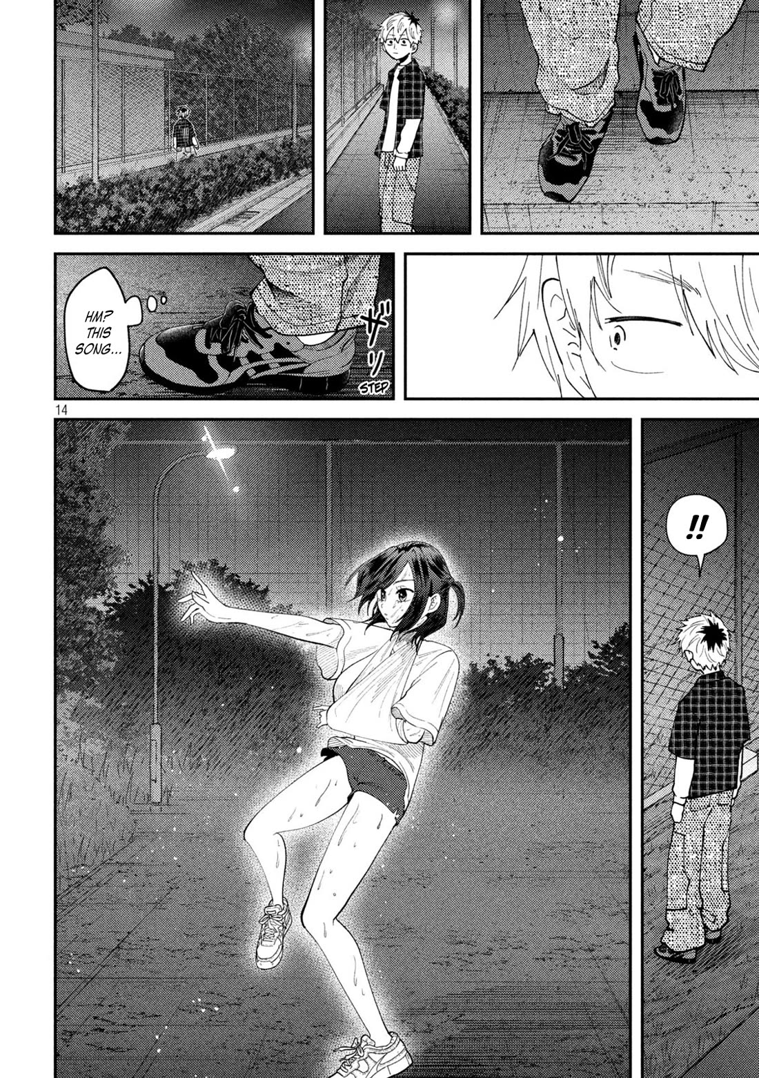Heisei Remnant Soldier Sumire-chan Chapter 56 page 14 - Chapter 56: The Dancing Woman
