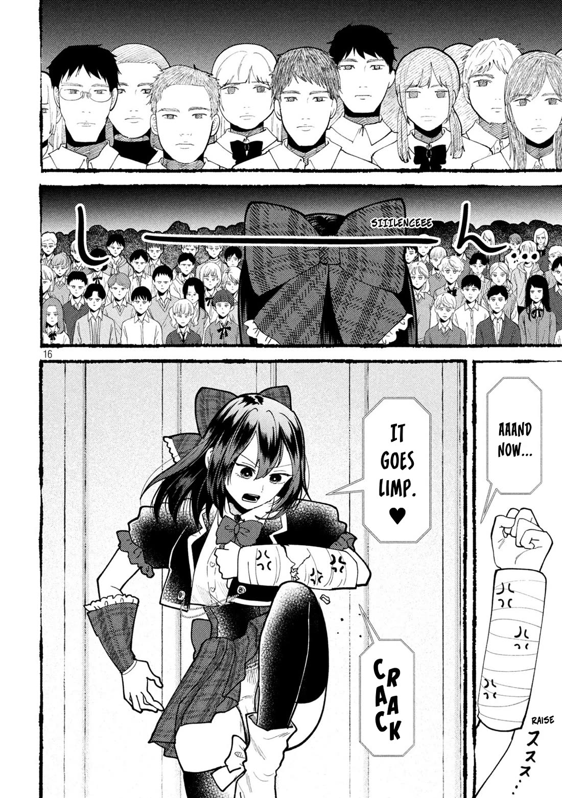 Heisei Remnant Soldier Sumire-chan Chapter 58 page 16 - Chapter 58: The Meddlesome Woman