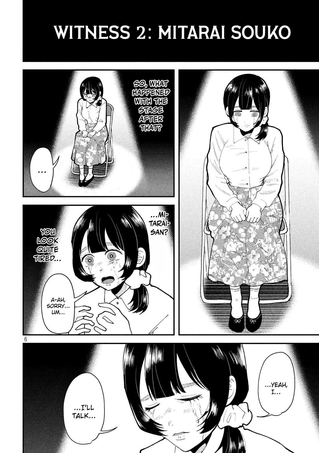 Heisei Remnant Soldier Sumire-chan Chapter 58 page 6 - Chapter 58: The Meddlesome Woman