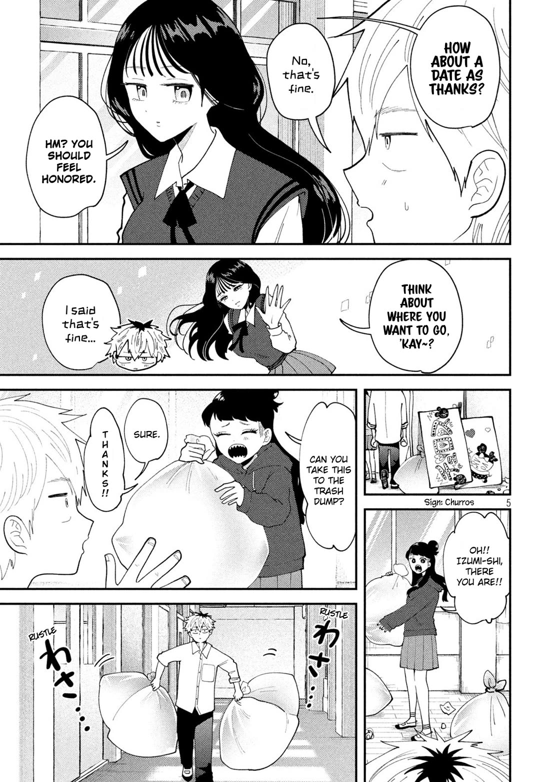 Heisei Remnant Soldier Sumire-chan Chapter 59 page 5 - Chapter 59: The Woman Who Starts Over