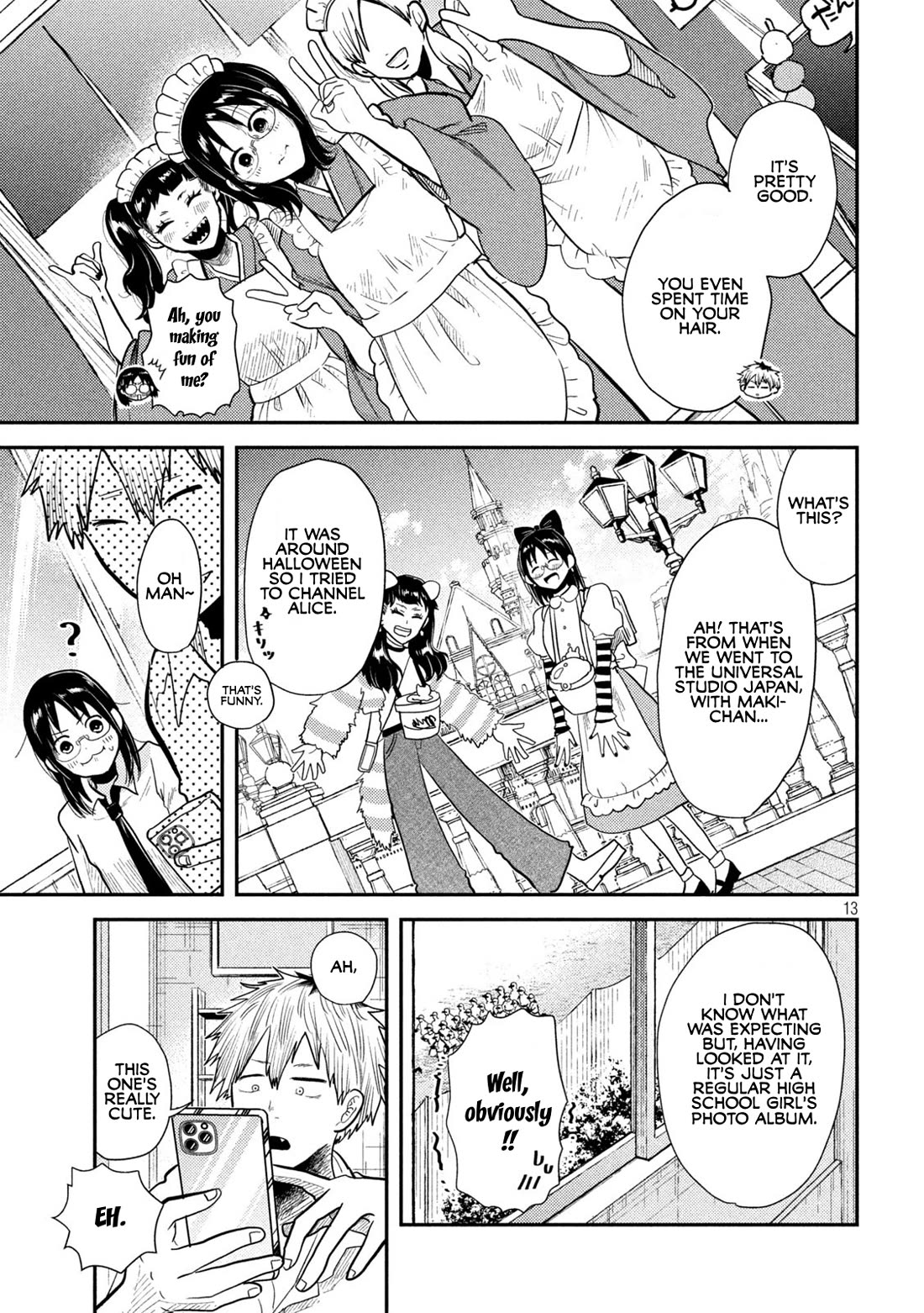 Heisei Remnant Soldier Sumire-chan Chapter 6 page 13 - Chapter 6: A Woman For Whom a Plan is Made