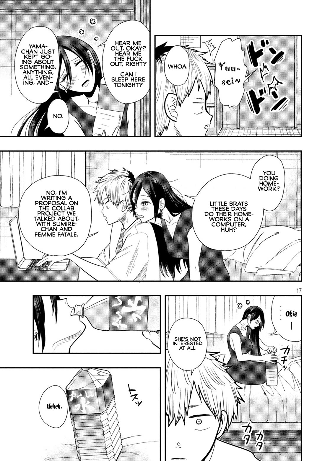 Heisei Remnant Soldier Sumire-chan Chapter 6 page 17 - Chapter 6: A Woman For Whom a Plan is Made