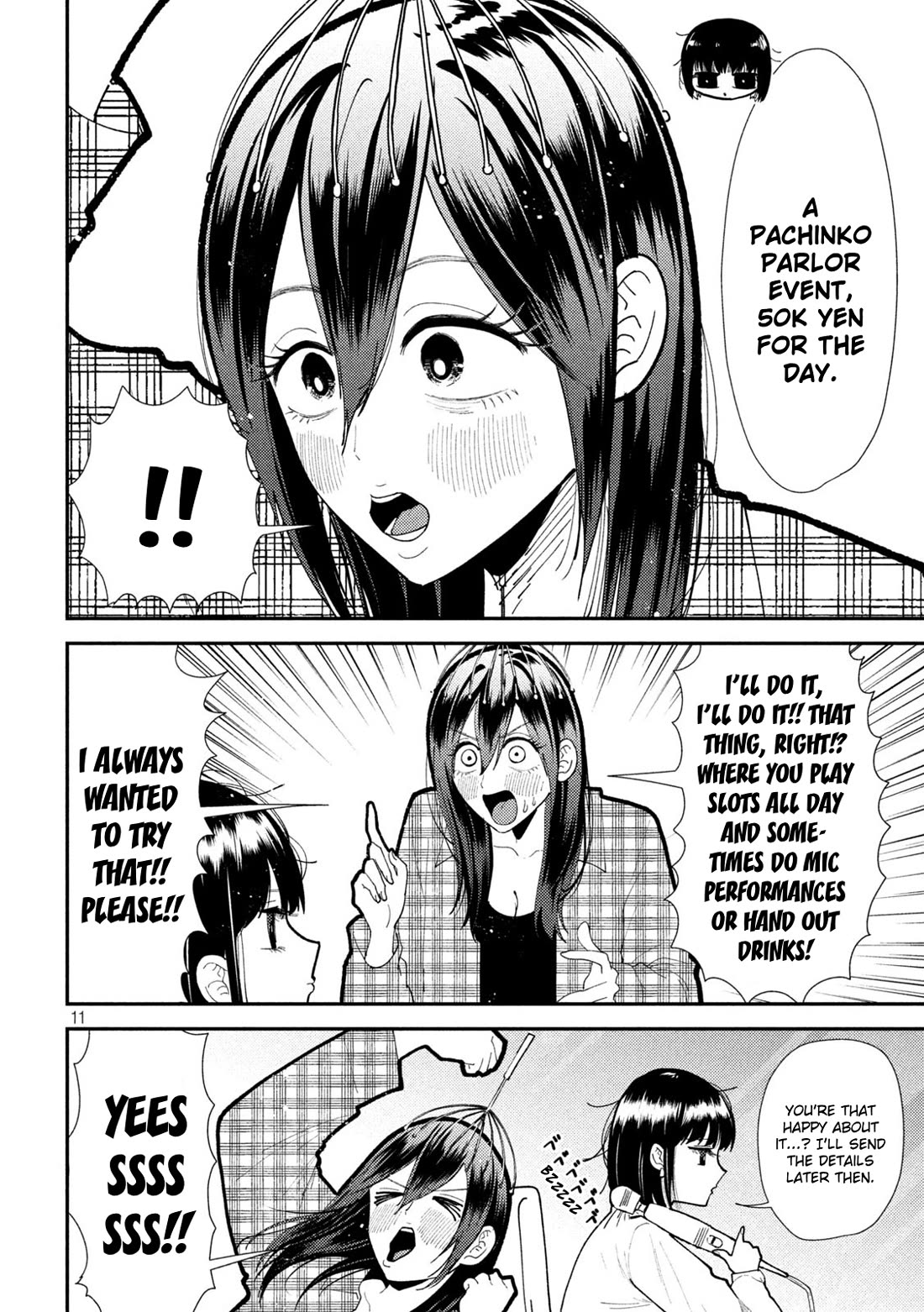 Heisei Remnant Soldier Sumire-chan Chapter 60 page 10 - Chapter 60: The Woman Who Becomes a Pachislot Performer