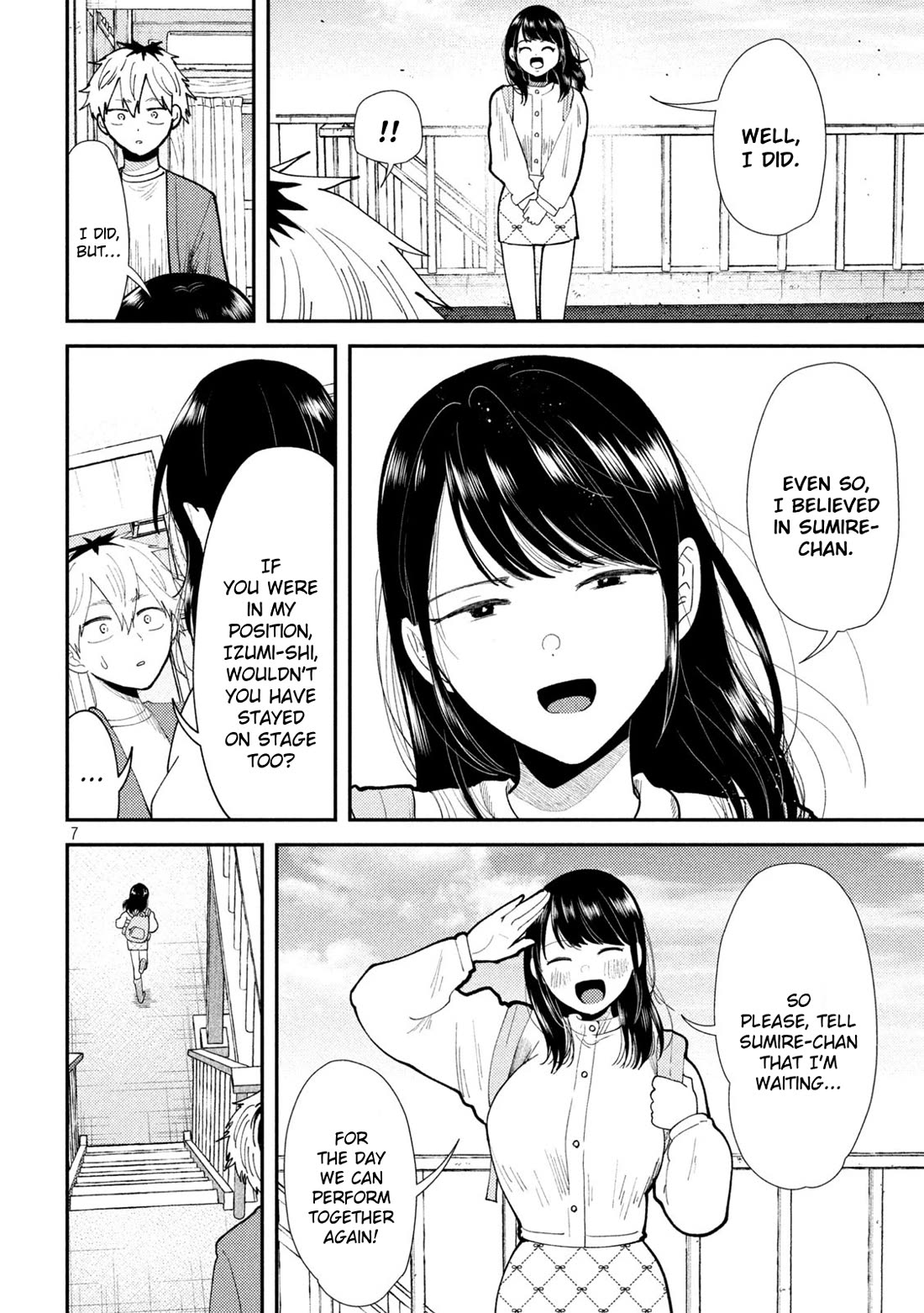 Heisei Remnant Soldier Sumire-chan Chapter 60 page 6 - Chapter 60: The Woman Who Becomes a Pachislot Performer