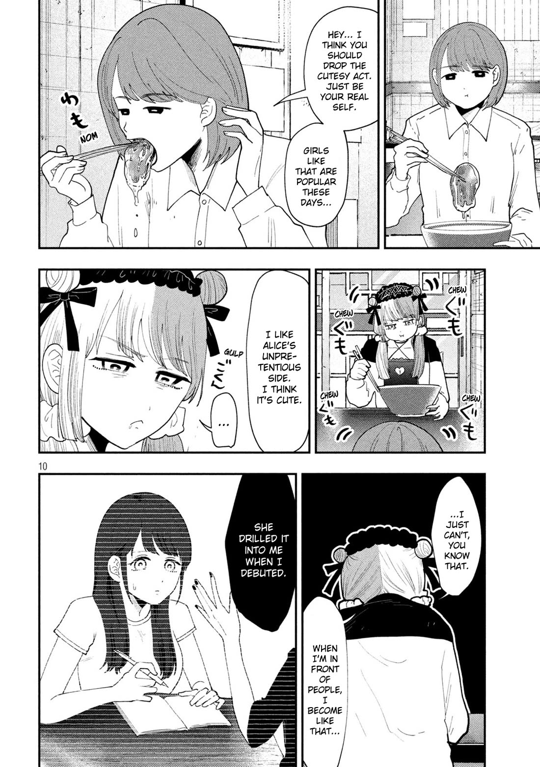 Heisei Remnant Soldier Sumire-chan Chapter 62 page 10 - Chapter 62: The Woman Who Passed By