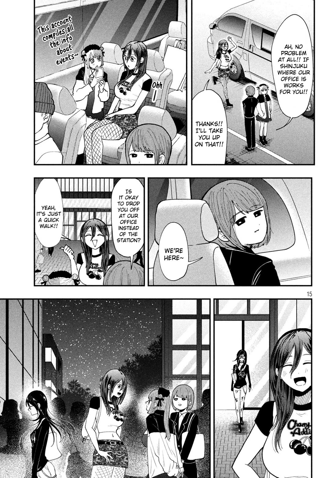 Heisei Remnant Soldier Sumire-chan Chapter 62 page 15 - Chapter 62: The Woman Who Passed By