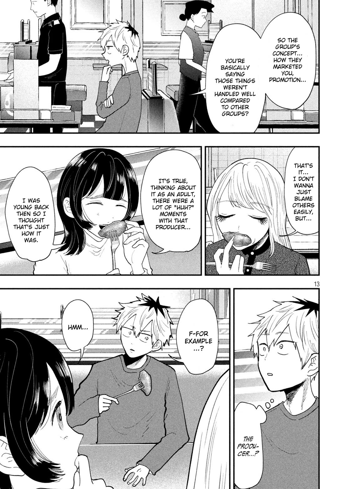Heisei Remnant Soldier Sumire-chan Chapter 63 page 13 - Chapter 63: A Woman Who Gets Caught