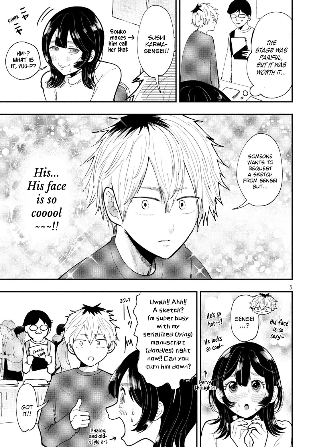 Heisei Remnant Soldier Sumire-chan Chapter 63 page 5 - Chapter 63: A Woman Who Gets Caught