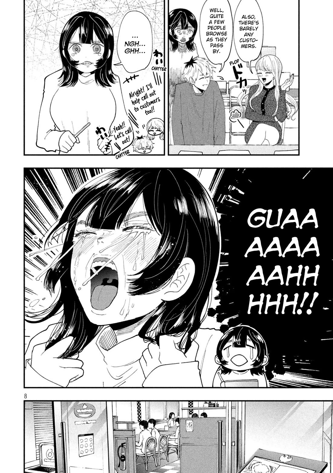 Heisei Remnant Soldier Sumire-chan Chapter 63 page 8 - Chapter 63: A Woman Who Gets Caught