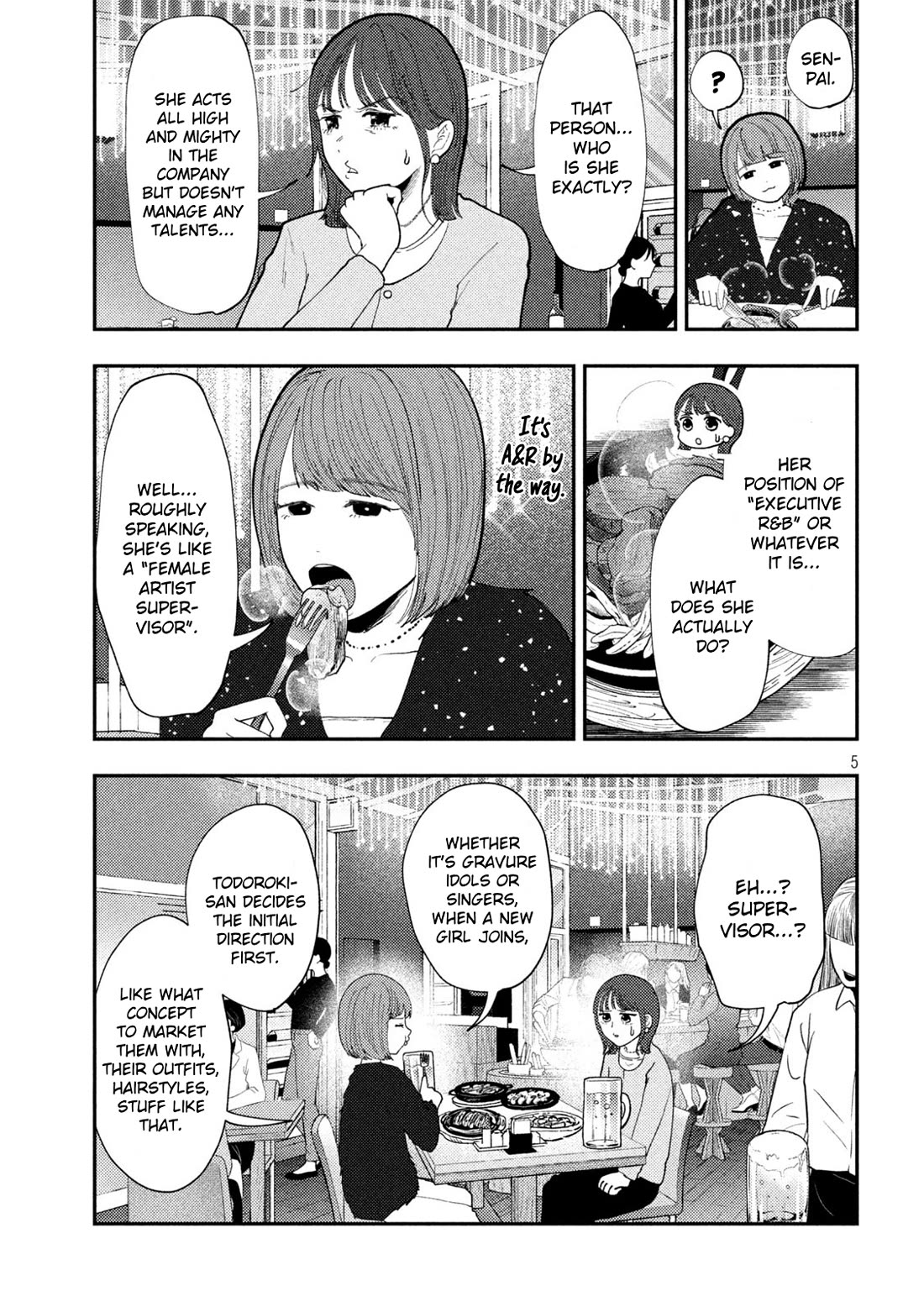 Heisei Remnant Soldier Sumire-chan Chapter 64 page 5 - Chapter 64: The Scheming Woman