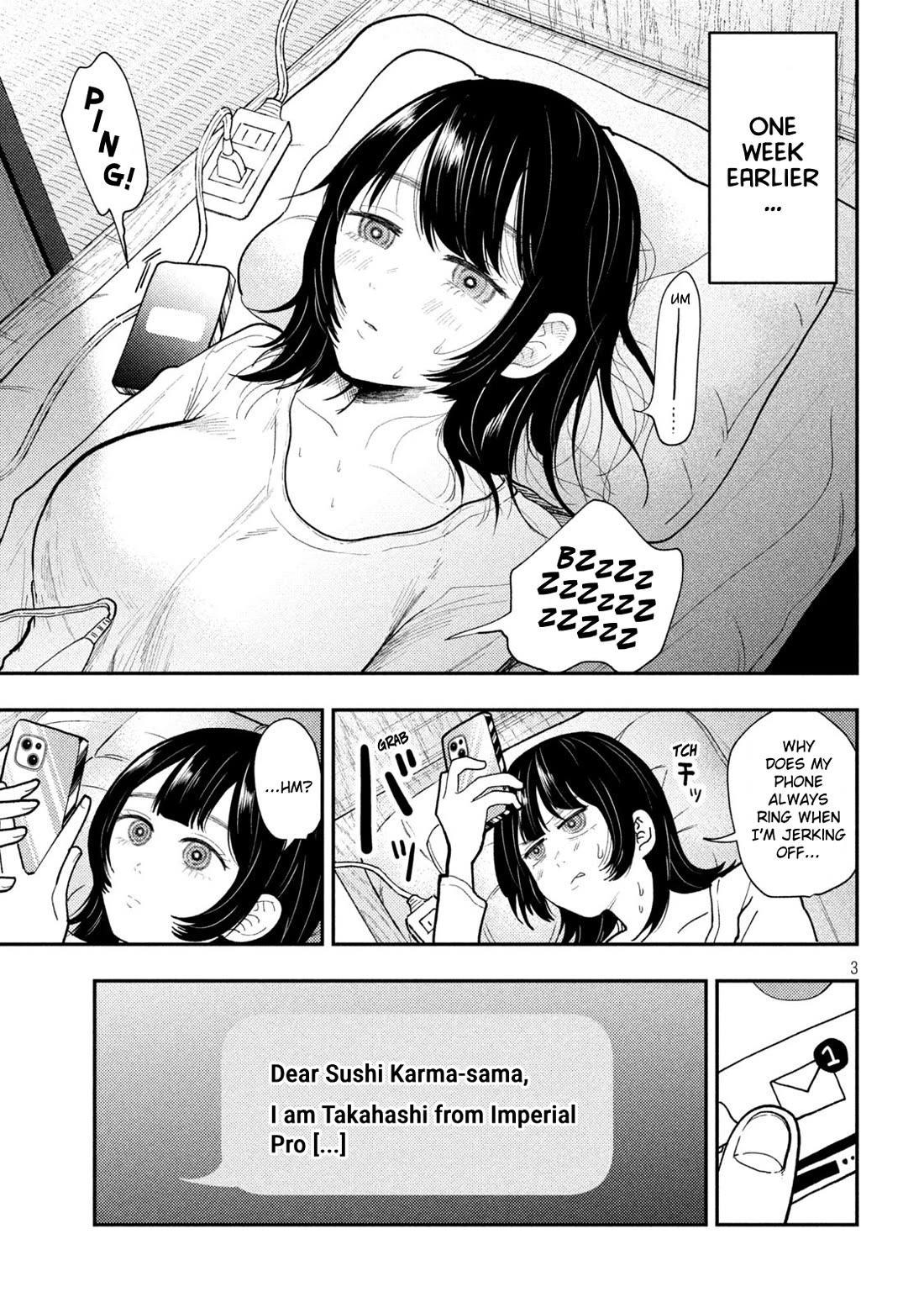 Heisei Remnant Soldier Sumire-chan Chapter 66 page 3 - Chapter 66: A Woman Who's Way Too Easy