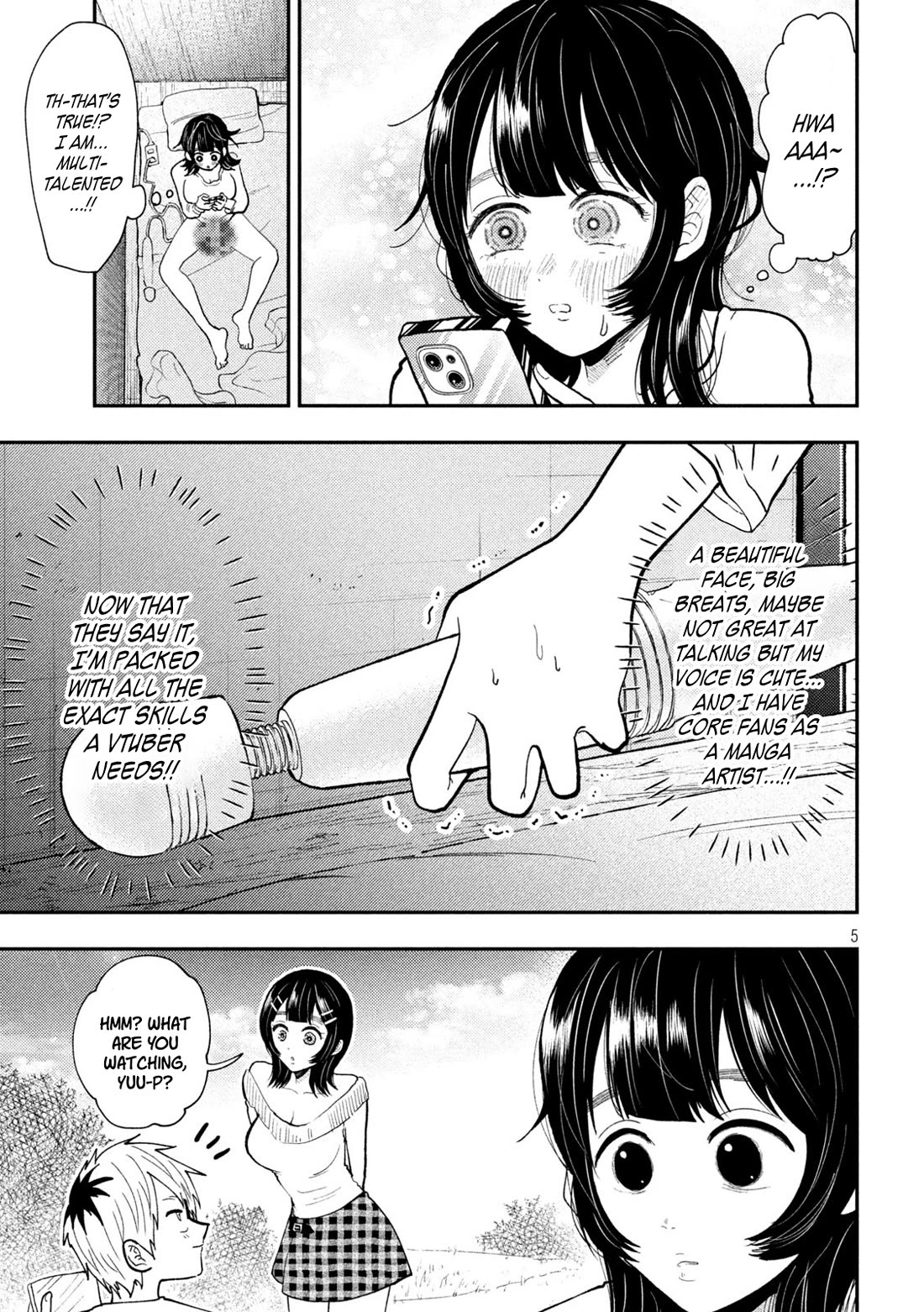 Heisei Remnant Soldier Sumire-chan Chapter 66 page 5 - Chapter 66: A Woman Who's Way Too Easy