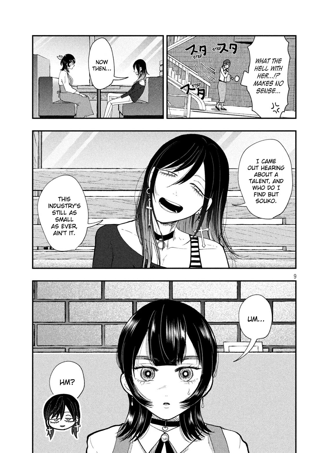 Heisei Remnant Soldier Sumire-chan Chapter 66 page 9 - Chapter 66: A Woman Who's Way Too Easy