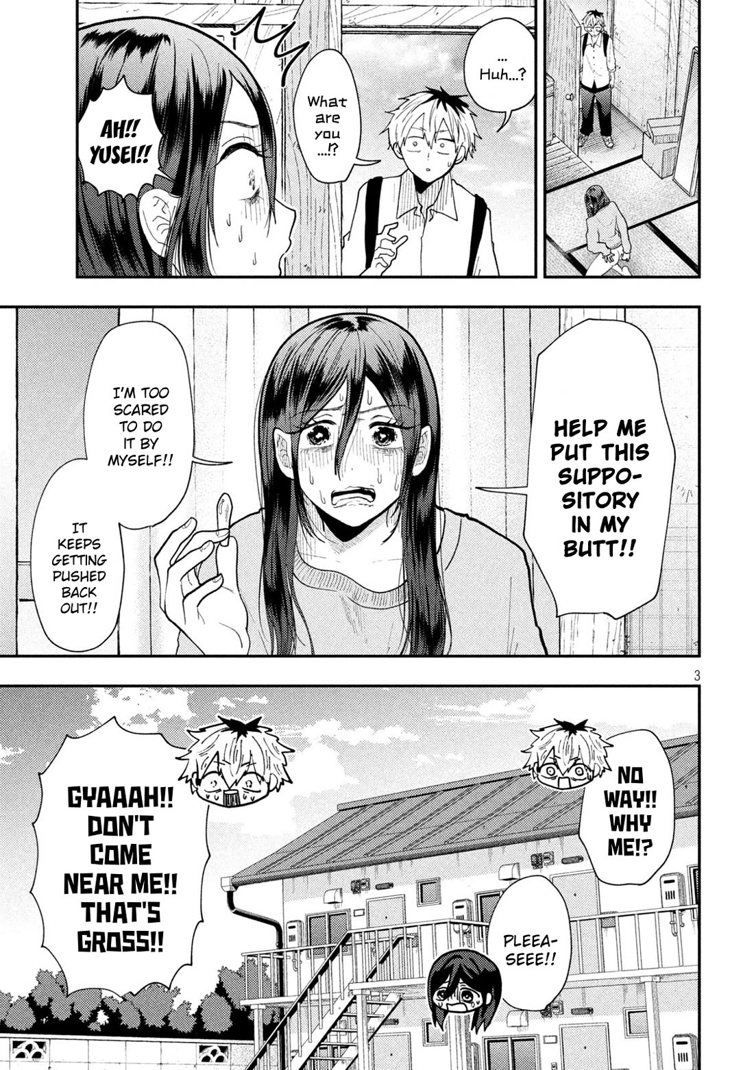 Heisei Remnant Soldier Sumire-chan Chapter 67 page 3 - Chapter 67: The Woman Who Forces Her Way Into A Tight Industry