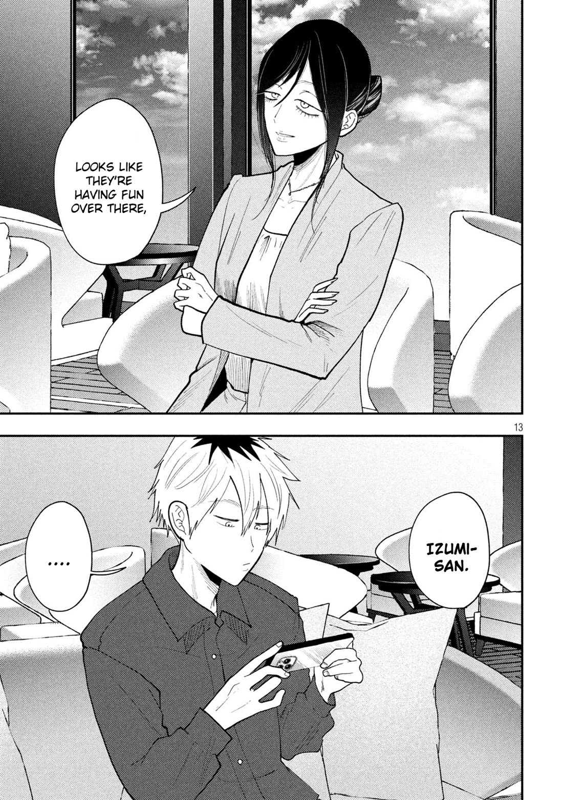 Heisei Remnant Soldier Sumire-chan Chapter 68 page 13 - Chapter 68: The Woman Who Hesitates A Little