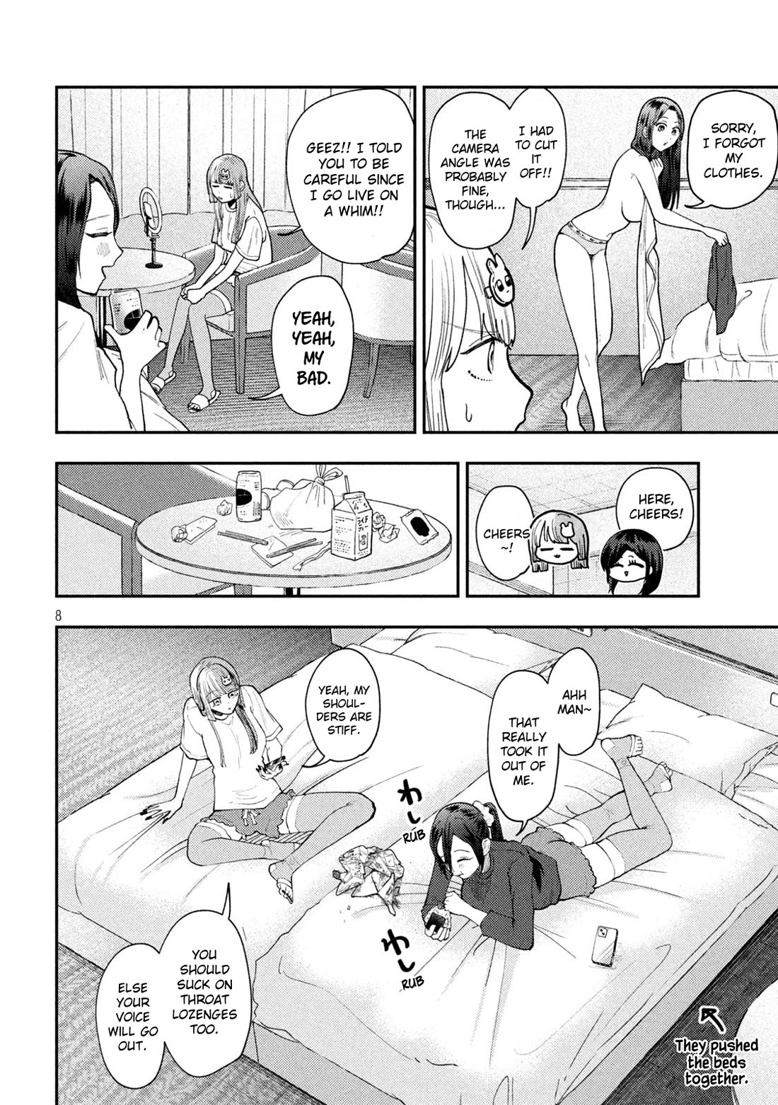 Heisei Remnant Soldier Sumire-chan Chapter 68 page 8 - Chapter 68: The Woman Who Hesitates A Little