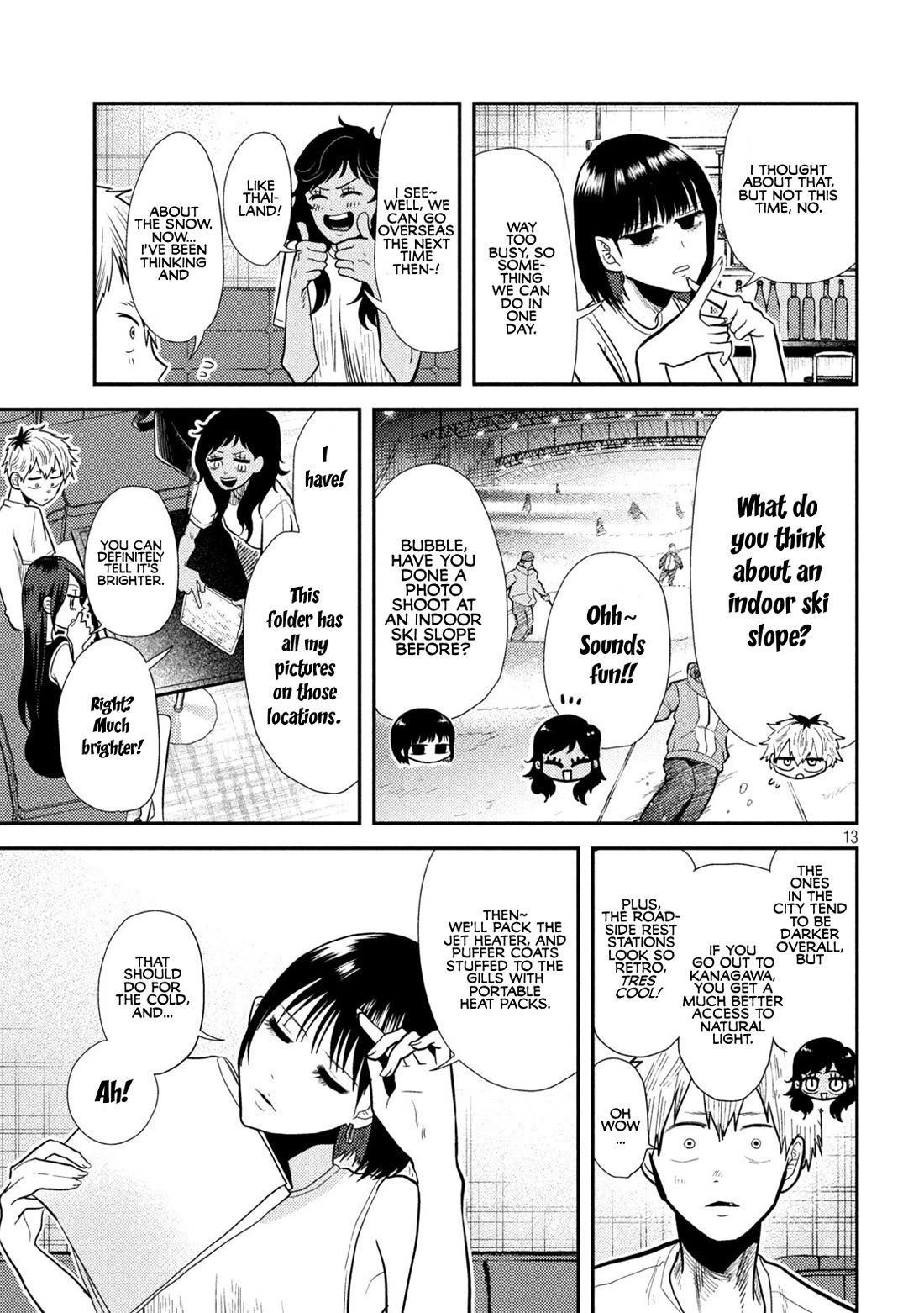 Heisei Remnant Soldier Sumire-chan Chapter 7 page 13 - Chapter 7: A Woman in a Planning Meeting