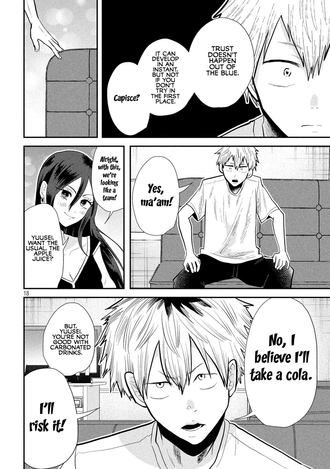 Heisei Remnant Soldier Sumire-chan Chapter 7 page 18 - Chapter 7: A Woman in a Planning Meeting