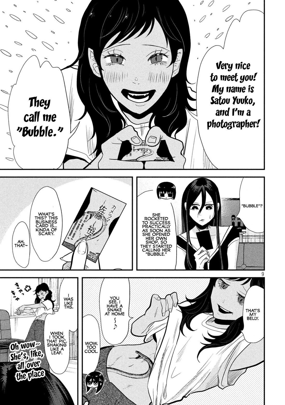 Heisei Remnant Soldier Sumire-chan Chapter 7 page 9 - Chapter 7: A Woman in a Planning Meeting