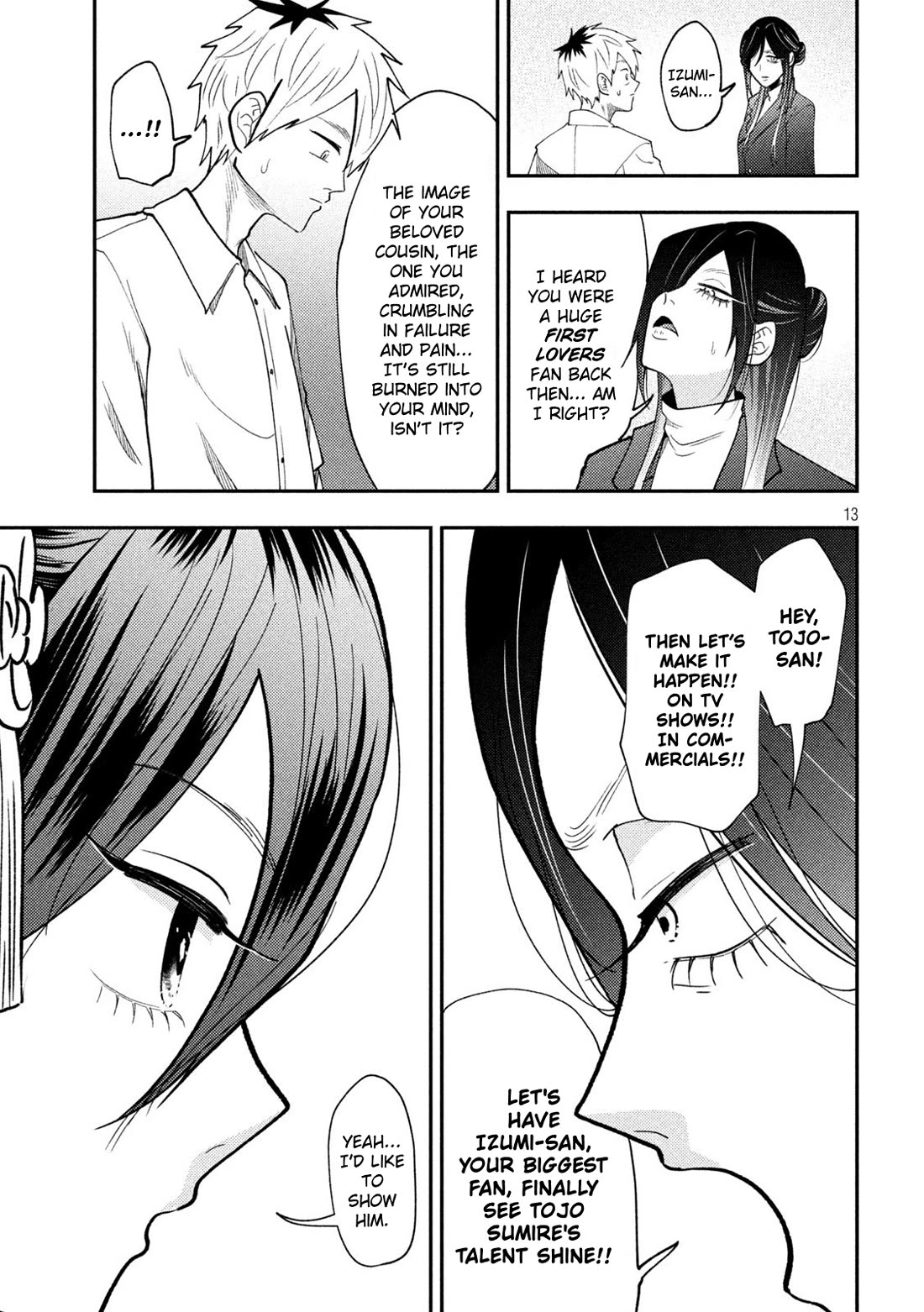 Heisei Remnant Soldier Sumire-chan Chapter 71 page 13 - Chapter 71: The Woman Who Preaches