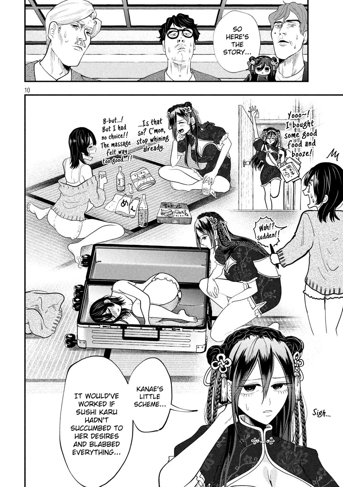 Heisei Remnant Soldier Sumire-chan Chapter 72 page 10 - Chapter 72: The Woman Who Offers