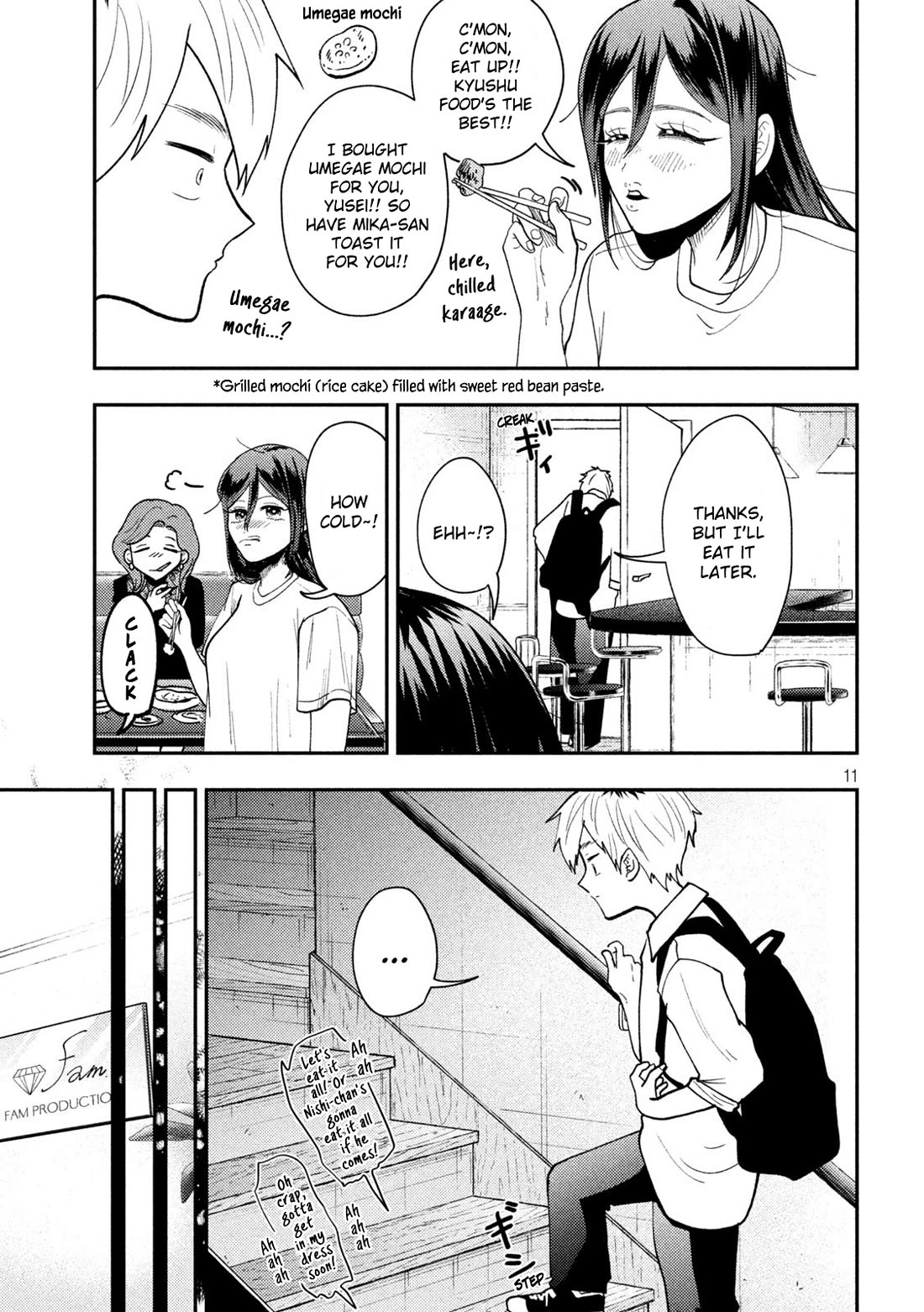 Heisei Remnant Soldier Sumire-chan Chapter 73 page 11 - Chapter 73: The Woman Who Gets You Fired Up