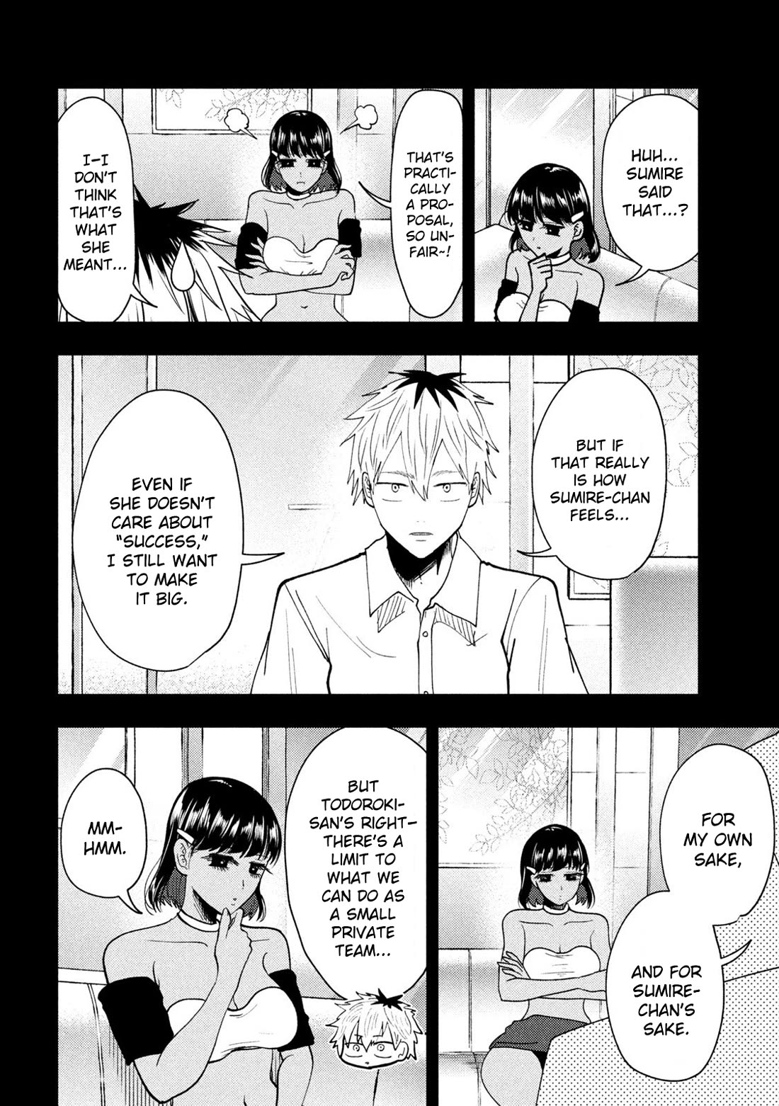Heisei Remnant Soldier Sumire-chan Chapter 73 page 12 - Chapter 73: The Woman Who Gets You Fired Up