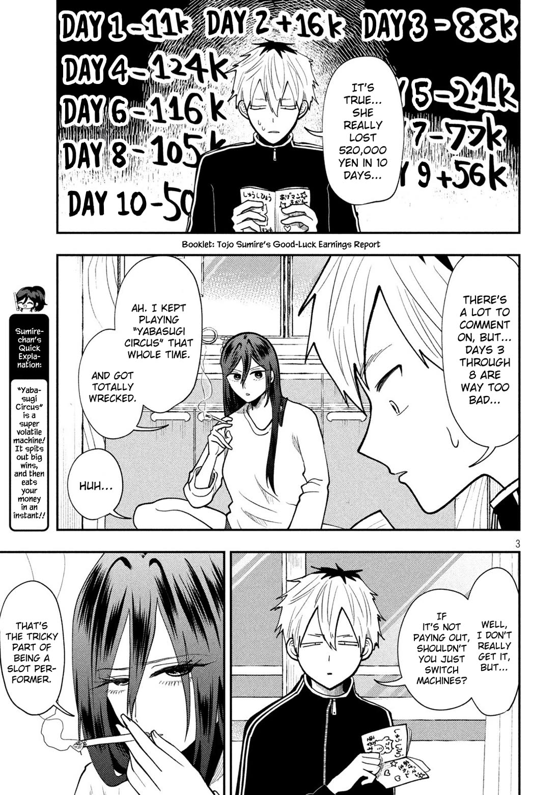 Heisei Remnant Soldier Sumire-chan Chapter 74 page 3 - Chapter 74: A Woman Who Wants to Play (2)