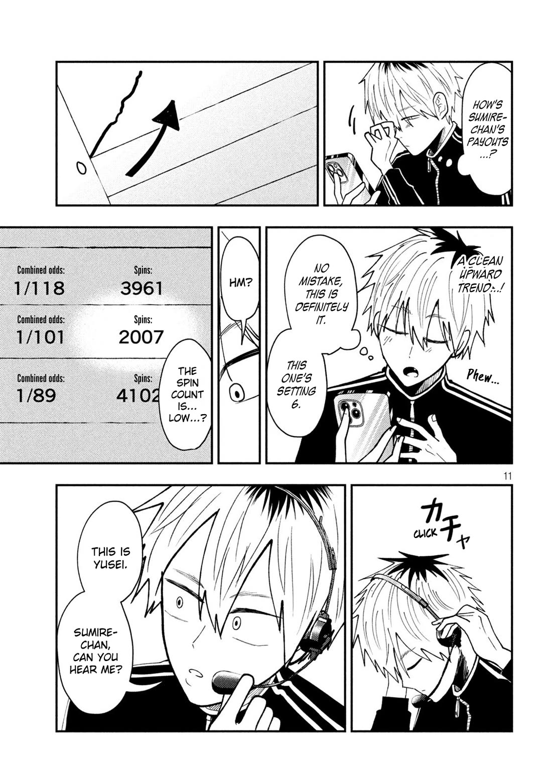 Heisei Remnant Soldier Sumire-chan Chapter 75 page 11 - Chapter 75: The Lucky Woman
